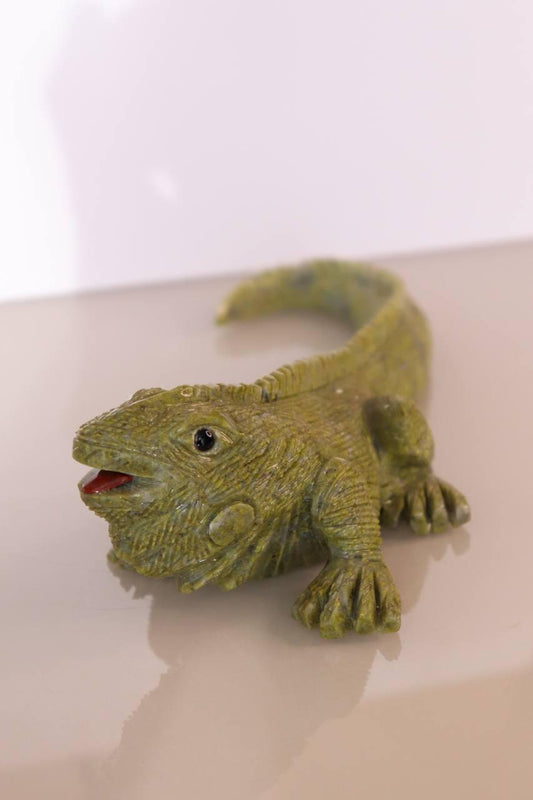 Iguana Serpentinita 405 gramas