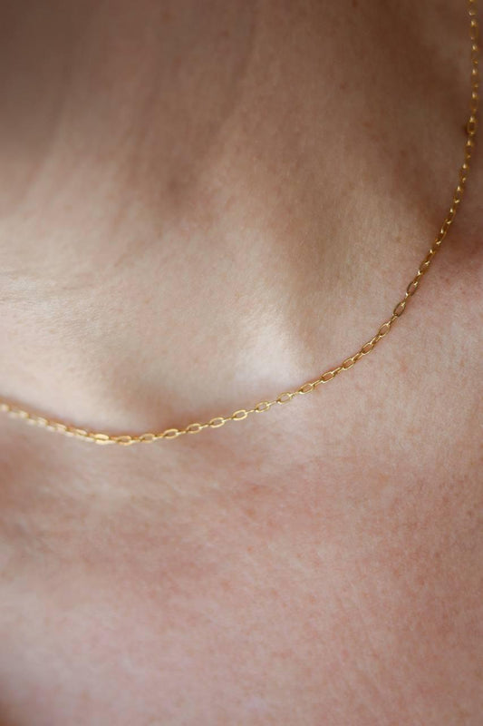 Colar Diamantado Banho Ouro