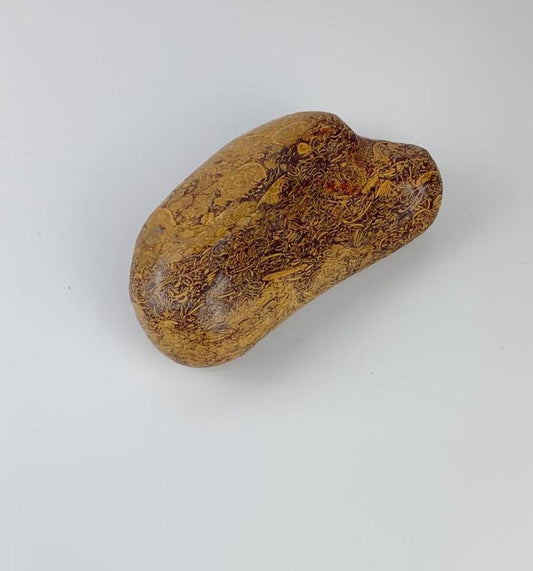 Pedra Leopardita Forma Livre Polida 1,155 Kg