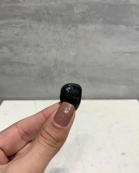 Pedra Hiperstênio Rolado Labradorita Veludo 10 a 14 gramas