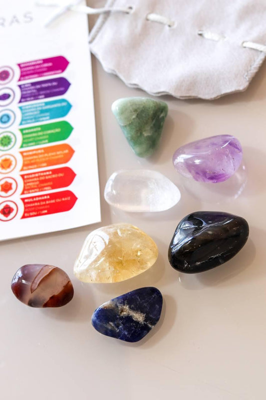Kit Chakras rolado Cura e meditação