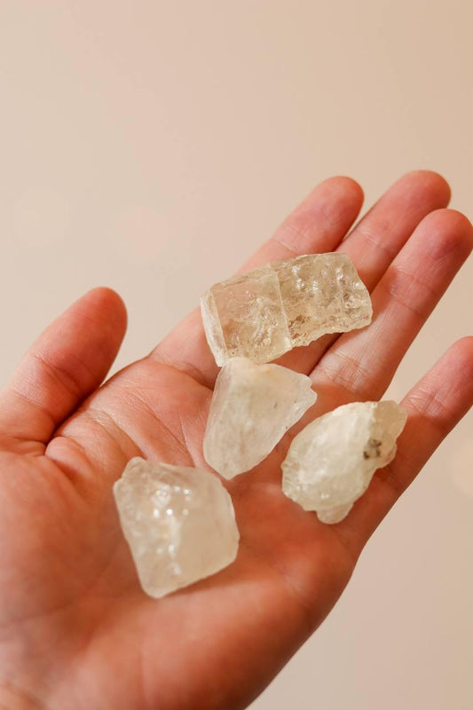 Pedra Topázio Branco 30 a 39 gramas