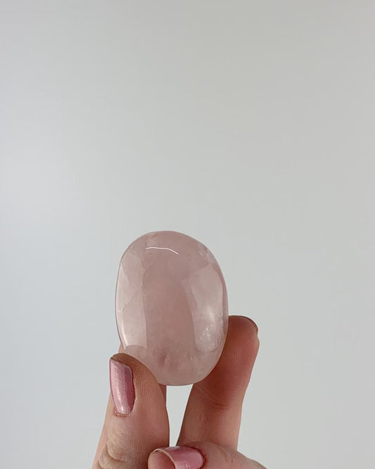 Pedra Quartzo Rosa Forma Sabonete 26 a 36 gramas
