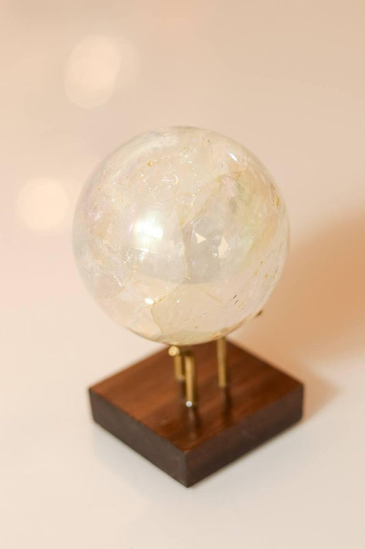 Bola Cristal de Quartzo Perolizado 5,5 cm
