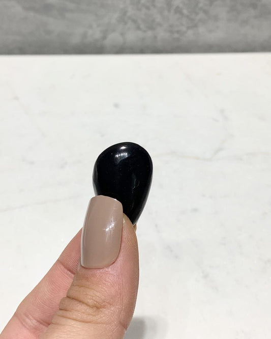 Pedra Sungita rolada 6 a 8 gramas