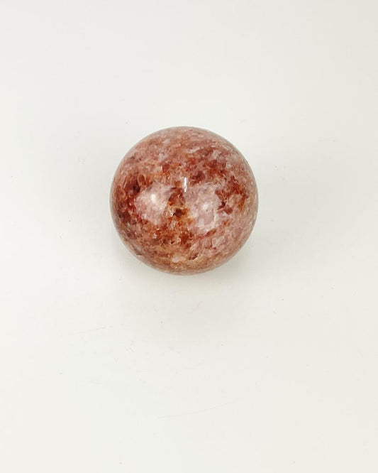 Bola Quartzo vermelho 5,5 cm aprox.