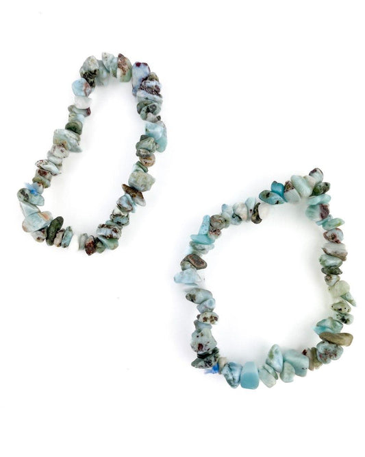 Pulseira Cascalho Larimar