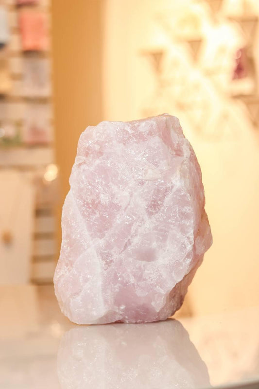 Pedra Quartzo Rosa Bruta 10,940 Kg aprox.
