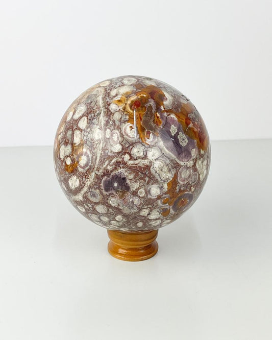 Bola Jaspe Olho de Pássaro 9,9 cm aprox.