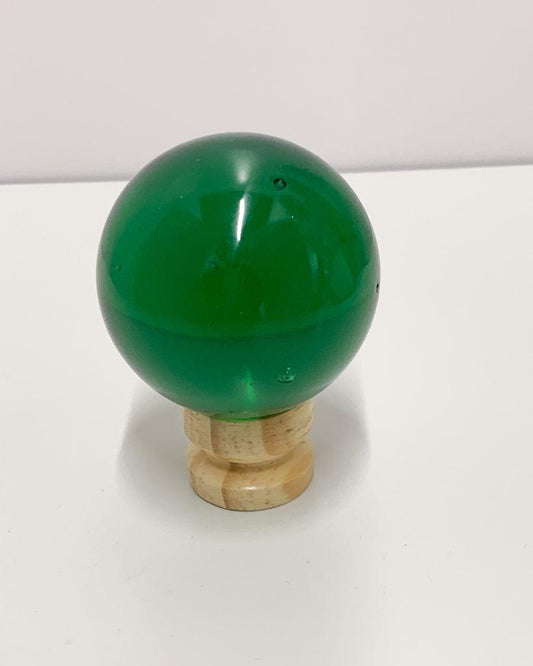 Bola Obsidiana Verde 195 a 300 gramas aprox.