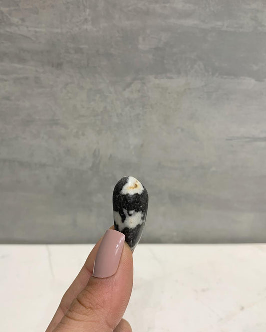 Pedra Jaspe Zebra Rolado 6 a 8 gramas