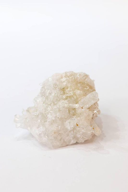 Drusa Cristal de Quartzo Bruto 201 a 255 gramas aprox.