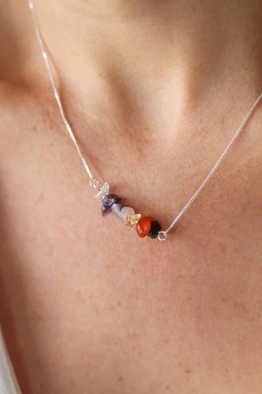 Colar Chakras Prata 925