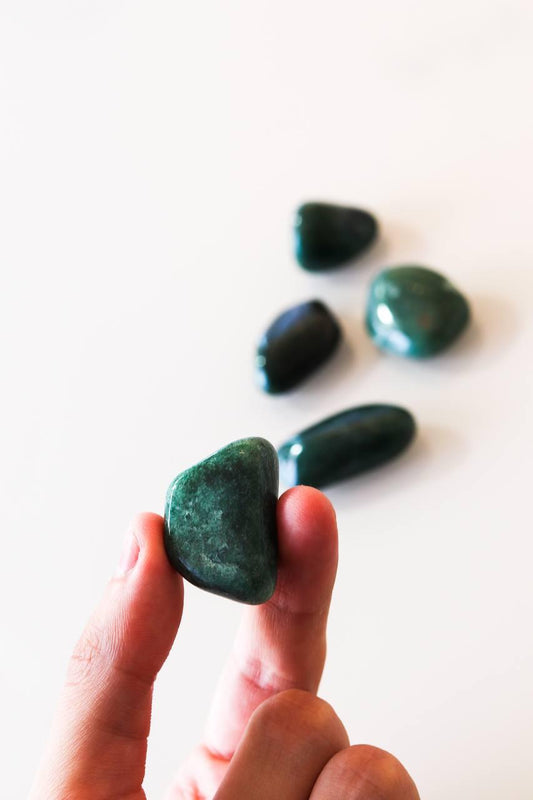 Pedra Aventurina Rolada Verde 12 a 19 Gramas