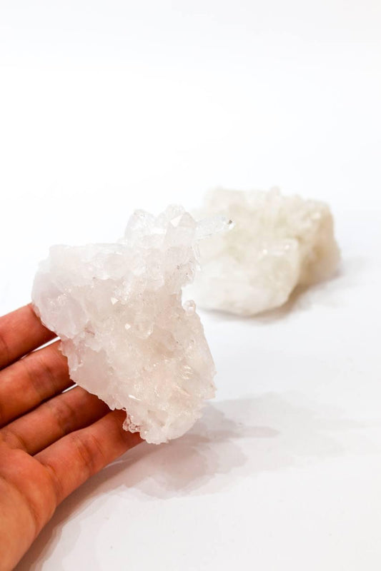 Drusa Cristal de Quartzo Bruto 191 a 202 gramas aprox.
