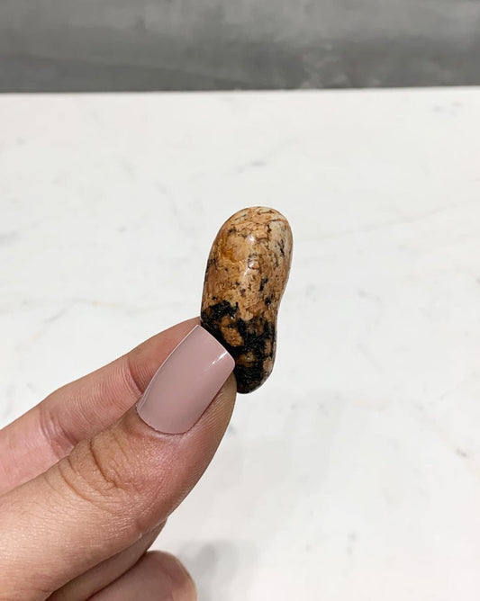 Pedra Luxulianita Rolada 8 a 10 gramas