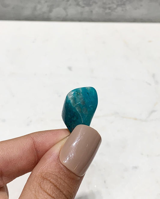 Pedra Quartzo Quantum rolado 4 a 5 gramas
