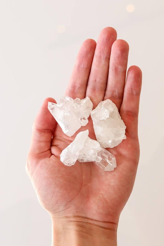Pedra Drusa Cristal de Quartzo aglomerado bruto 30 a 45 gramas