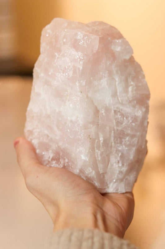 Pedra Quartzo Rosa Bruta 2,342 Kg aprox.
