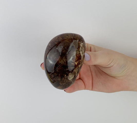 Pedra Cristal de Quartzo com Inclusão Forma Livre 270 gramas