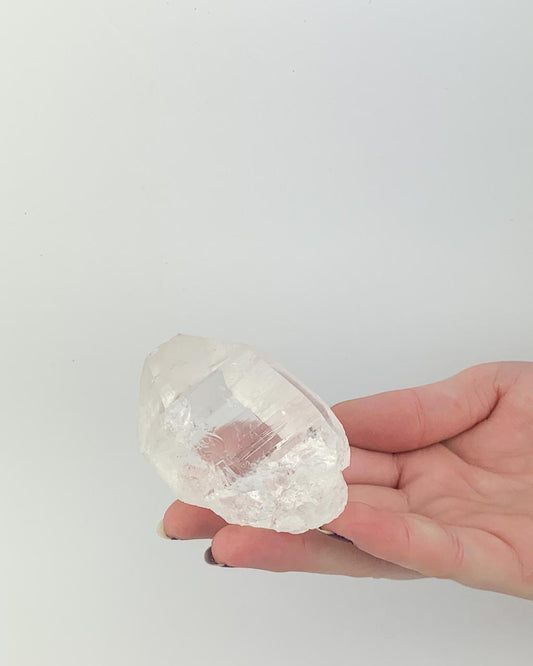 Ponta Cristal Bruto Lemurian 135 a 150 gramas