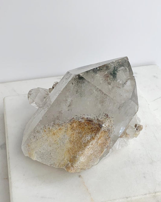 Ponta Cristal Bruto Com Clorita