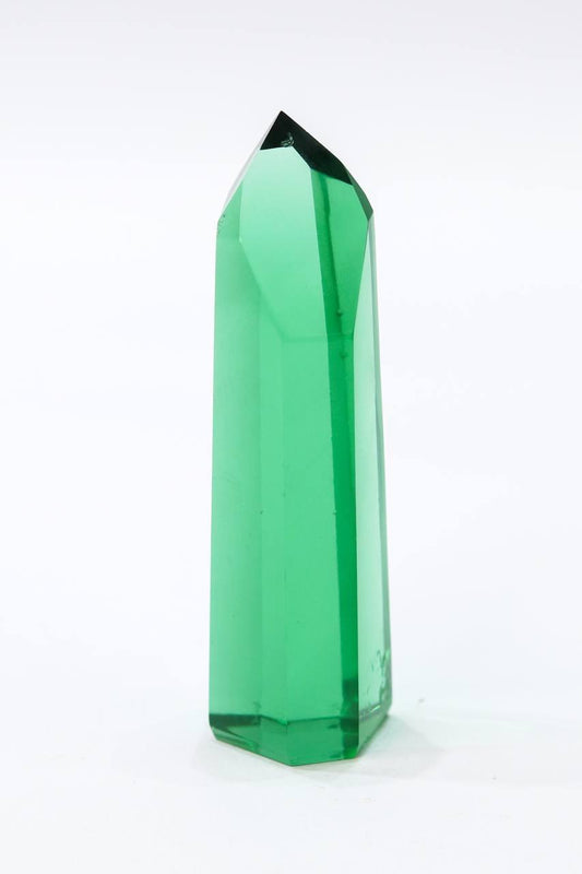 Ponta Obsidiana verde 60 a 75 gramas aprox.