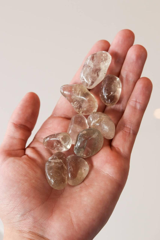 Pedra Citrino Natural Rolado 25 a 36 gramas