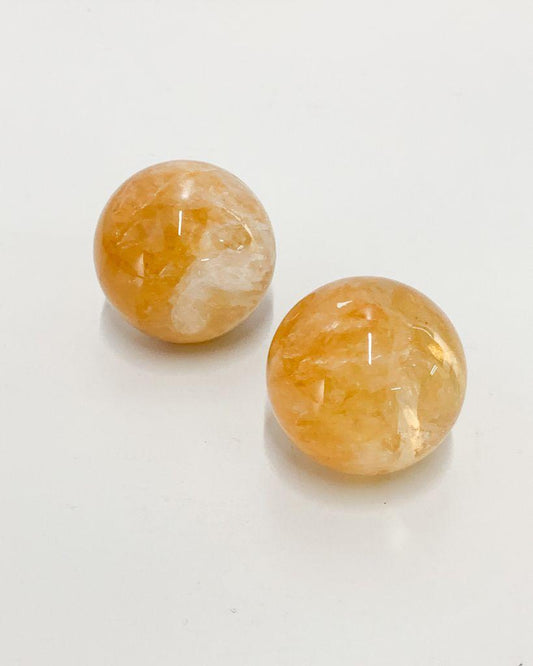 Bola Quartzo Agente Cura Ouro 4,2 a 4,4 cm aprox.