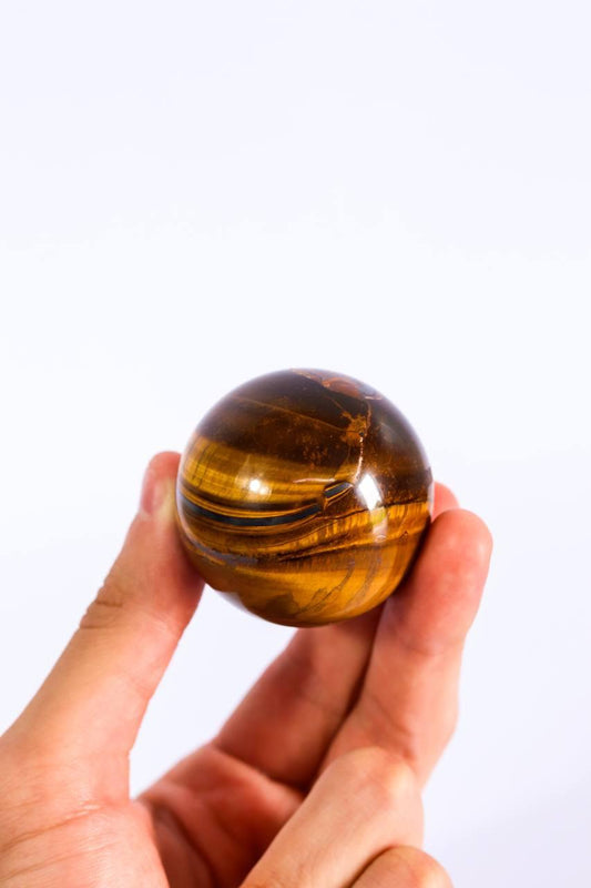 Esfera Olho de Tigre 4,4 cm Aprox.