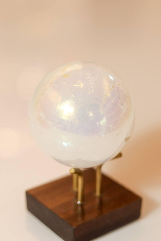 Bola Cristal de Quartzo Perolizado 5,0 cm