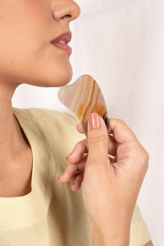 Gua Sha Ágata natural