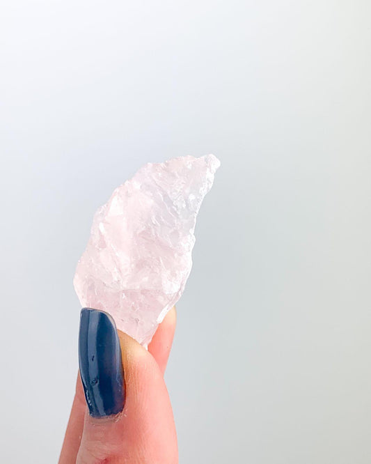 Pedra Quartzo rosa bruto 16 a 20 gramas