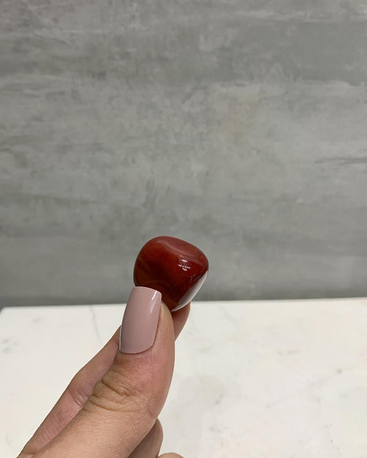 Pedra Moukaita Jaspe Rolado 8 a 11 gramas