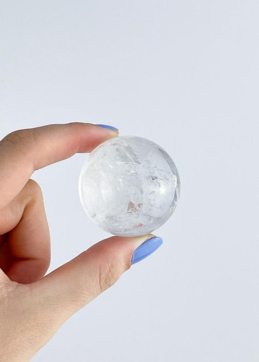 Bola Cristal de Quartzo 4,0 cm diâmetro.