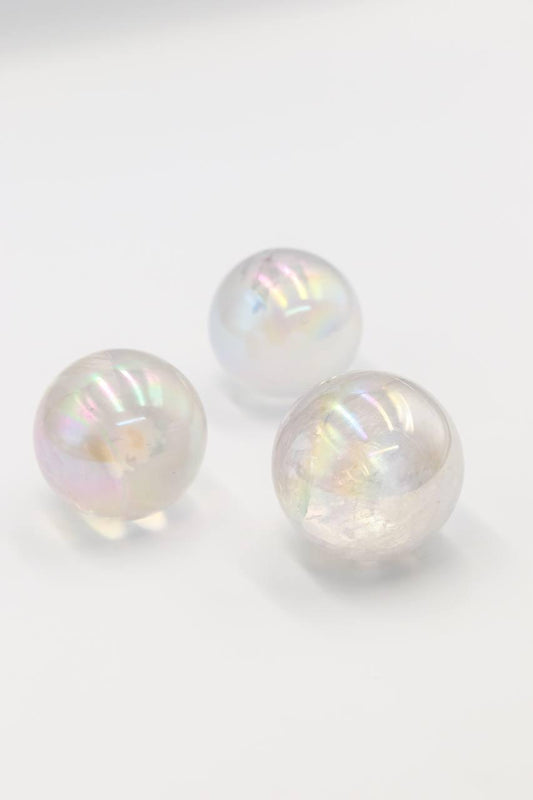 Bola Cristal de Quartzo Perolizado 4,2 a 5,0 cm diâmetro