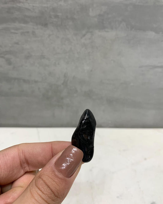 Pedra Hiperstênio Rolado Labradorita Veludo 6 a 9 gramas