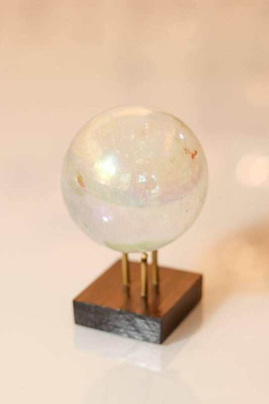 Bola Cristal de Quartzo Perolizado 6,0 cm