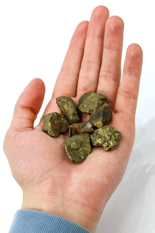 Pedra Calcopirita bruta 10 a 14 gramas