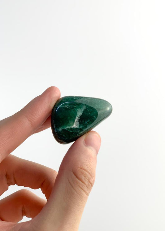 Pedra Aventurina Verde Rolada 20 a 29 gramas