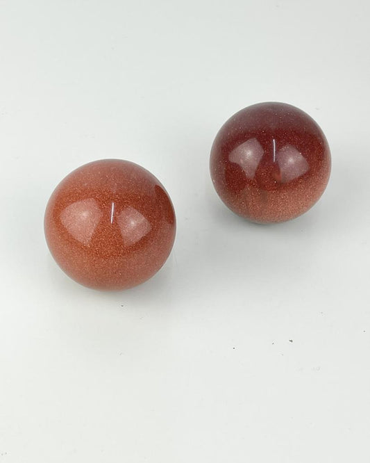 Bola Goldstone Marrom 5,2 cm aprox.