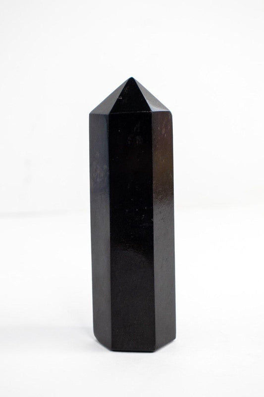 Ponta Polida Jaspe Negro 134 a 157 gramas