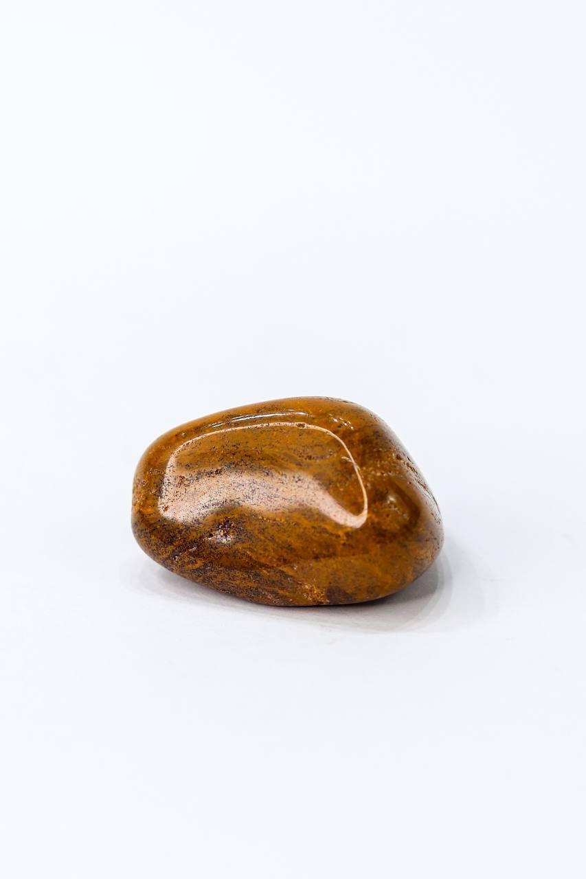 Pedra Jaspe Amarelo Rolado 20 a 29 gramas