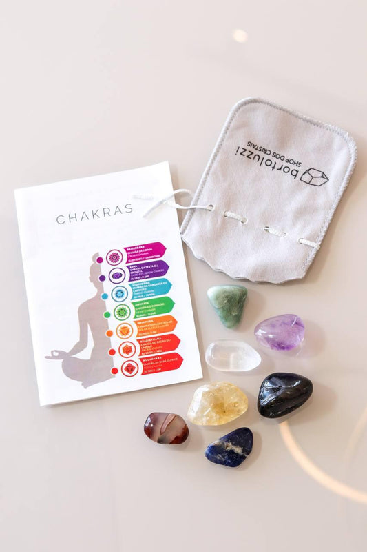 Kit Chakras rolado Cura e meditação
