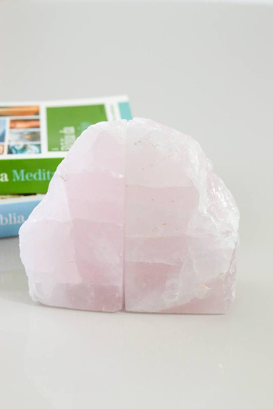 Porta Livro Quartzo Rosa