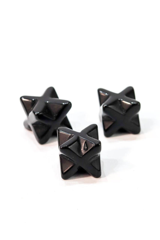 Merkaba Obsidiana Preta