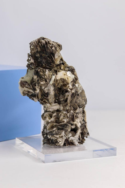 Pedra Mica na Matriz Bruta na Base Acrilica 750 gramas