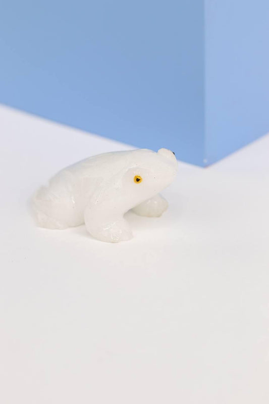 Sapo de Mármore Branco