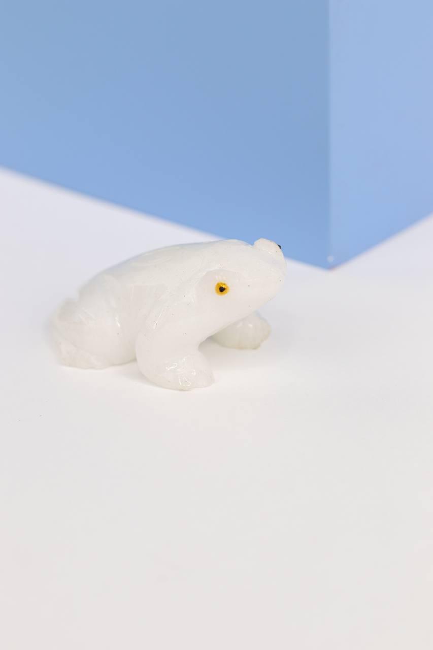 Sapo de Mármore Branco