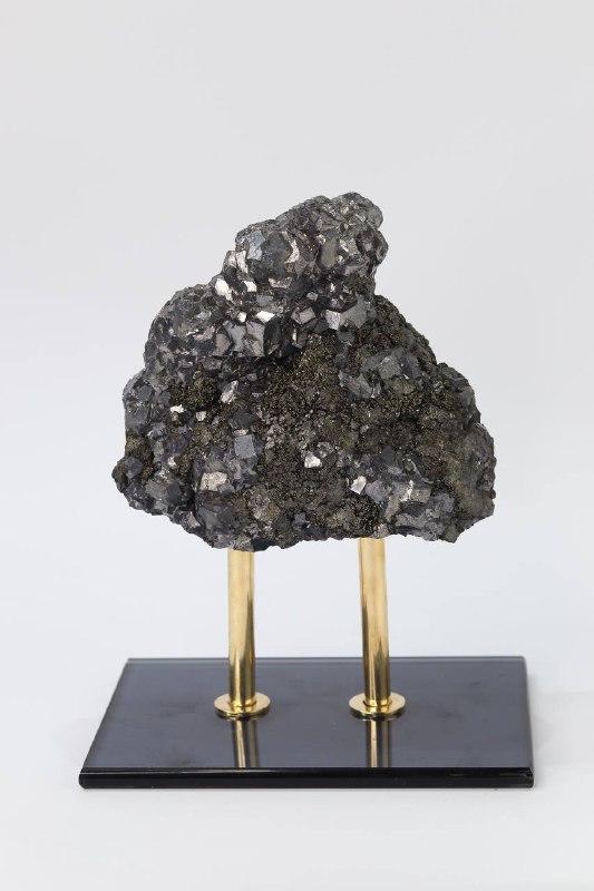 Pedra Galena Base de Vidro 2,325Kg